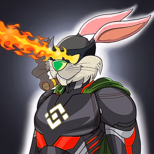 Dark Super Bunny #5926