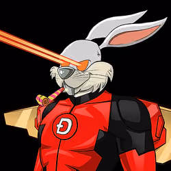 Dark Super Bunny #6447