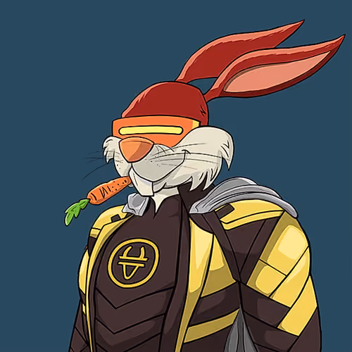 Dark Super Bunny #6628