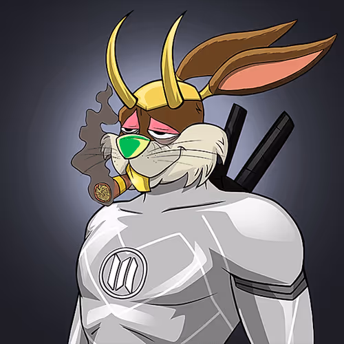 Dark Super Bunny #9977