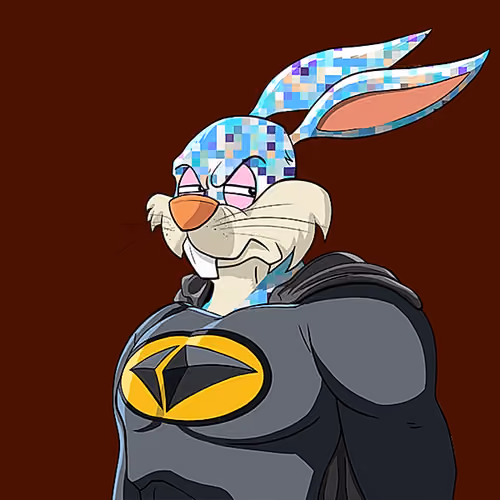 Dark Super Bunny #5677