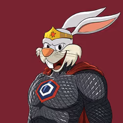 Dark Super Bunny #7884