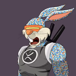 Dark Super Bunny #7788