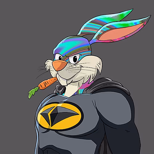 Dark Super Bunny #5999