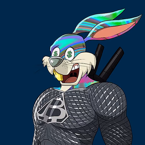 Dark Super Bunny #5679