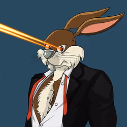 Dark Super Bunny #8432