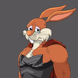Dark Super Bunny #5934