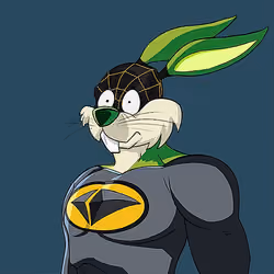 Dark Super Bunny #5828