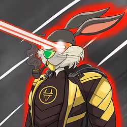 Dark Super Bunny #7886