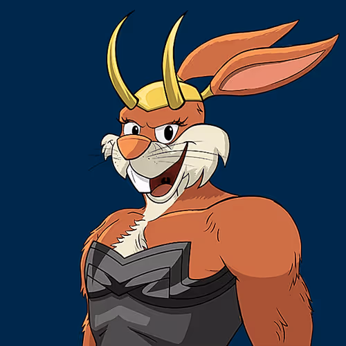 Dark Super Bunny #9966