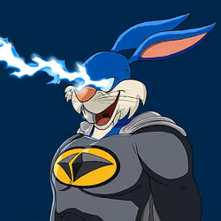 Dark Super Bunny #9053