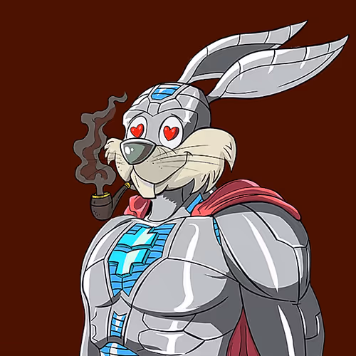 Dark Super Bunny #8345