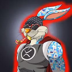 Dark Super Bunny #5911