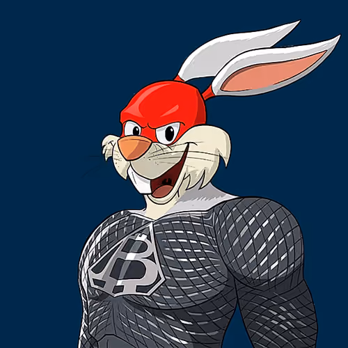 Dark Super Bunny #6520