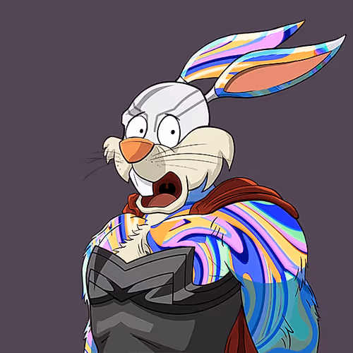 Dark Super Bunny #8933