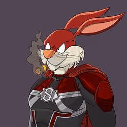Dark Super Bunny #8030