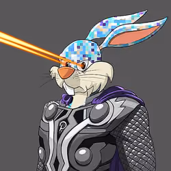 Dark Super Bunny #7706