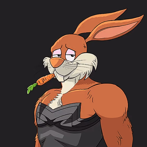 Dark Super Bunny #7467