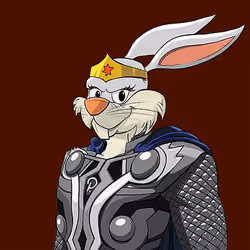 Dark Super Bunny #8574