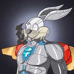 Dark Super Bunny #8408
