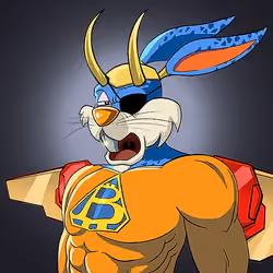 Dark Super Bunny #9700