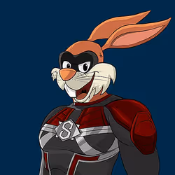 Dark Super Bunny #7446