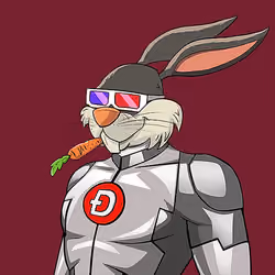 Dark Super Bunny #9588