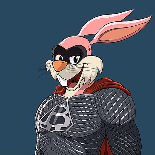 Dark Super Bunny #5411