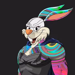 Dark Super Bunny #6775