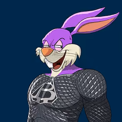 Dark Super Bunny #8761
