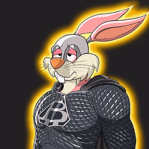 Dark Super Bunny #9322