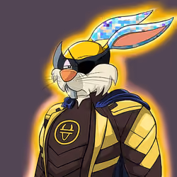 Dark Super Bunny #5581