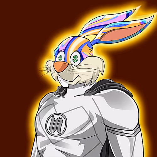 Dark Super Bunny #5229