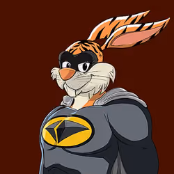 Dark Super Bunny #5584