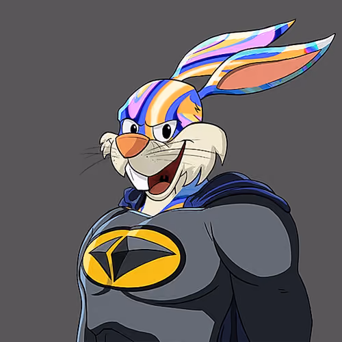 Dark Super Bunny #7136