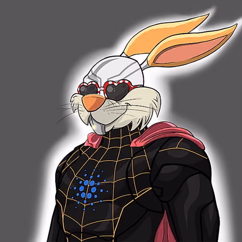 Dark Super Bunny #7669