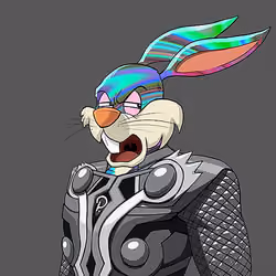 Dark Super Bunny #8690