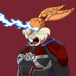 Dark Super Bunny #5106