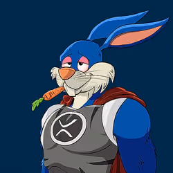 Dark Super Bunny #9496