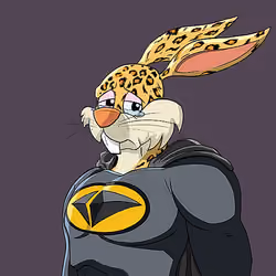 Dark Super Bunny #9774