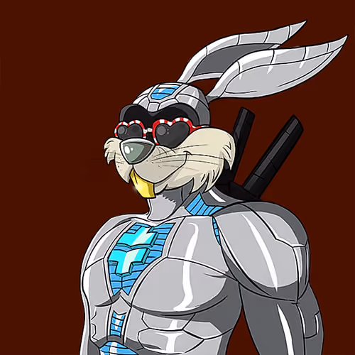 Dark Super Bunny #7407