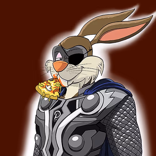 Dark Super Bunny #7845