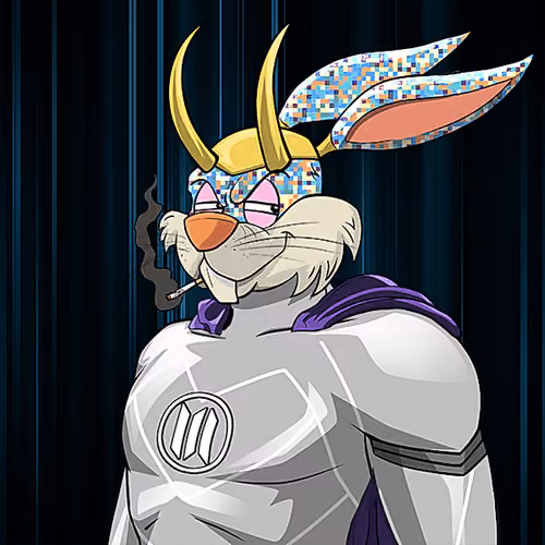 Dark Super Bunny #7376