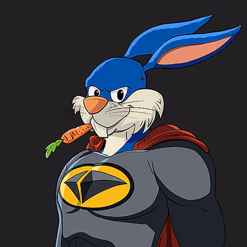 Dark Super Bunny #7675