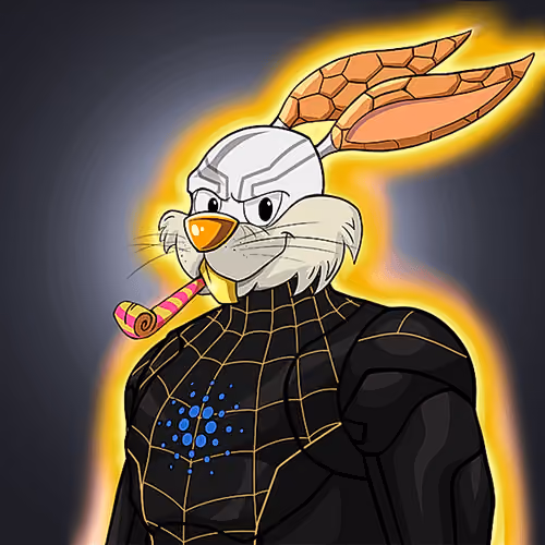 Dark Super Bunny #7266