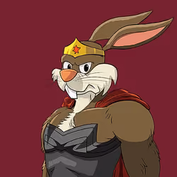 Dark Super Bunny #5501