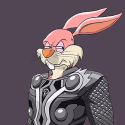 Dark Super Bunny #9493