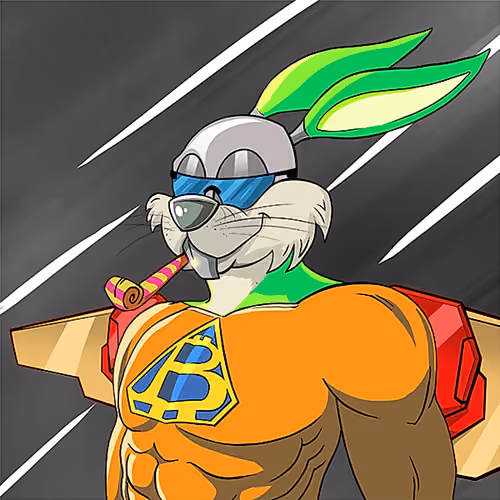 Dark Super Bunny #6284