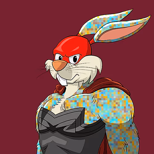 Dark Super Bunny #5281