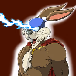 Dark Super Bunny #7604